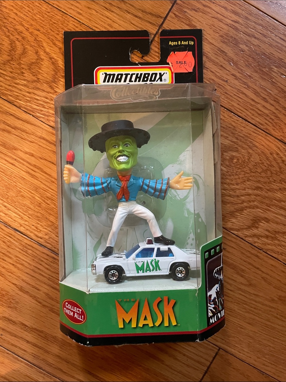 Matchbox mask collectible